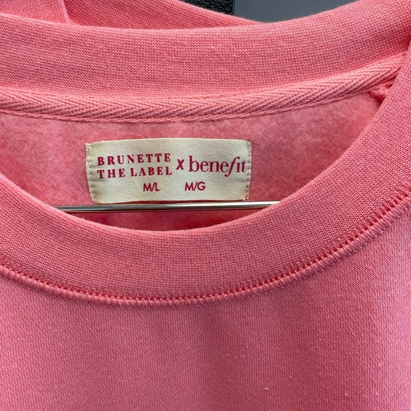 NWT - Brunette the Label x Benefit - oversized crew neck - Picture 3 of 6